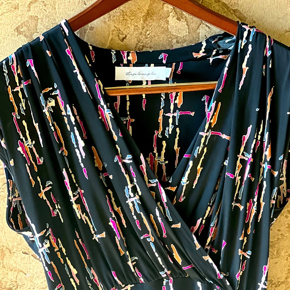 Printed dress Size Small. NWOT